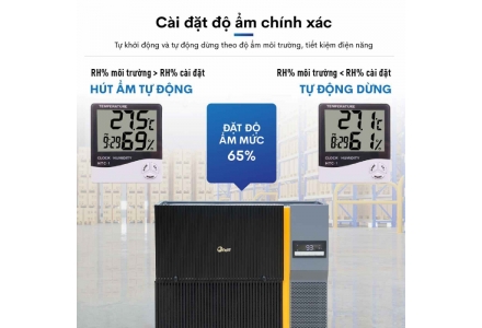 Máy hút ẩm công nghiệp FujiE HM-6360EN 3 Pha Mới