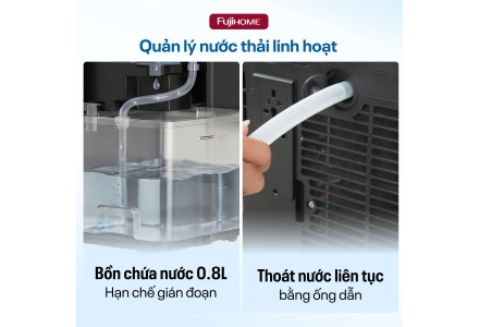 Điều hòa di động Fujihome PAC12Pro 12000BTU -1.5HP, Inverter