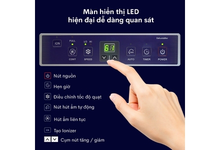 Máy hút ẩm công nghiệp Fujihaia-DH70B