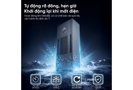 Máy hút ẩm công nghiệp Kosmen KM-250S (250 Lít/24h)