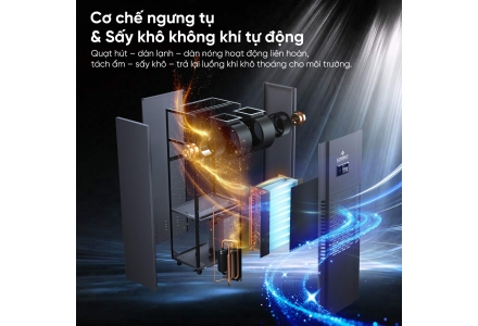 Máy hút ẩm công nghiệp Kosmen KM-250S (250 Lít/24h)