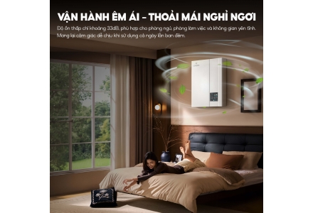 Máy cấp khí tươi và lọc không khí Kosmen KM-A150