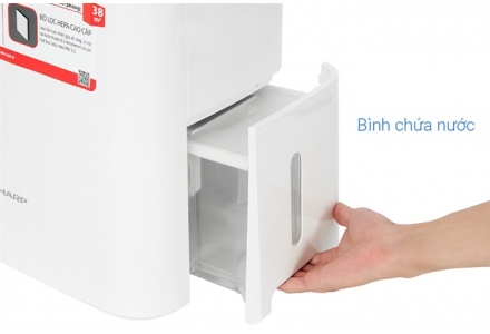 Máy hút ẩm Sharp DW-E16FA-W