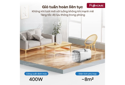 Máy điều hòa di động mini thông minh Fujihome PAC04 - 4000BTU