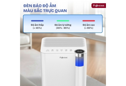 Máy Hút Ẩm Dân Dụng Fujihome DH10NEW