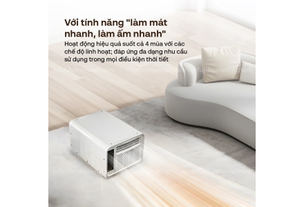 Máy điều hòa di động mini thông minh Fujihome PAC03 - 2500BTU