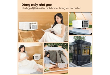 Máy điều hòa di động mini thông minh Fujihome PAC03 - 2500BTU