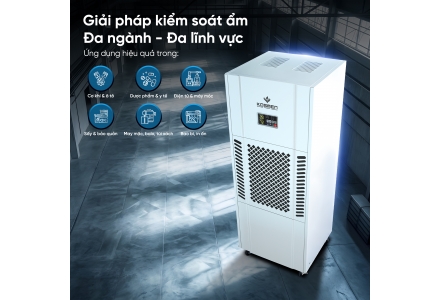 Máy hút ẩm công nghiệp Kosmen KM-180S (180 Lít/24h)