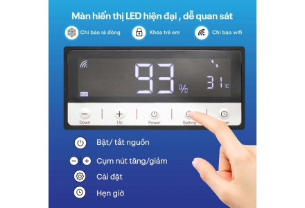 Máy hút ẩm công nghiệp FujiE HM-6240EN 3 Pha Mới
