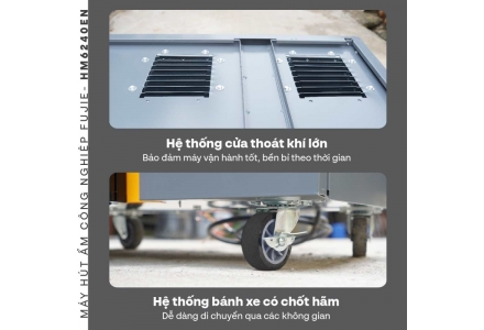 Máy hút ẩm công nghiệp FujiE HM-6240EN 3 Pha Mới