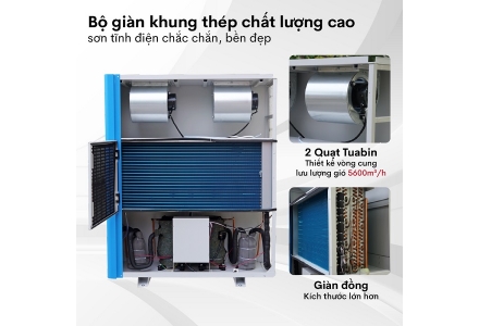 Máy hút ẩm công nghiệp Fujihaia-DH480BG