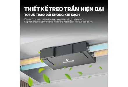 Máy cấp khí tươi và lọc không khí Kosmen KM-A300 Pro