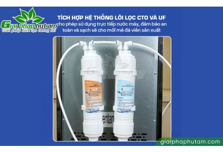 Máy làm đá thương mại kèm lọc nước UF Fujihome IM70C