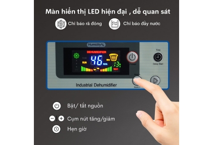Máy hút ẩm công nghiệp Fujihaia-DH168BG
