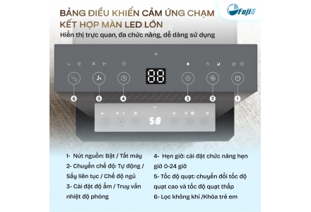 Máy hút ẩm FujiE HM-912ED