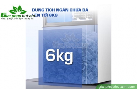 Máy làm đá thương mại kèm lọc nước UF Fujihome IM45C