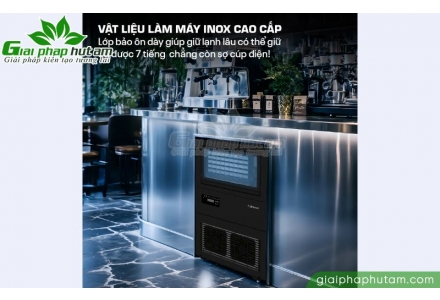 Máy làm đá thương mại kèm lọc nước UF Fujihome IM45C