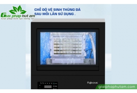 Máy làm đá thương mại kèm lọc nước UF Fujihome IM45C