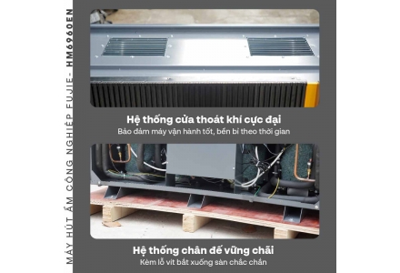 Máy hút ẩm công nghiệp FujiE HM-6960EN 3 Pha Mới