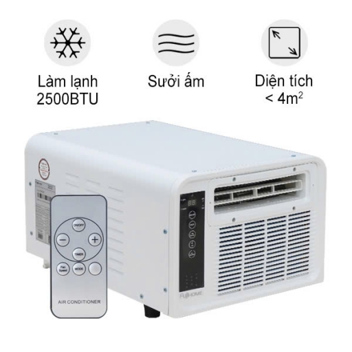 Máy điều hòa di động mini thông minh Fujihome PAC03 - 2500BTU
