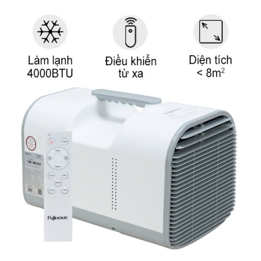 Máy điều hòa di động mini thông minh Fujihome PAC04 - 4000BTU