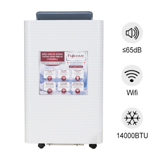 Máy điều hòa di động thông minh Fujihome PAC14 (14.000BTU-1.6HP)