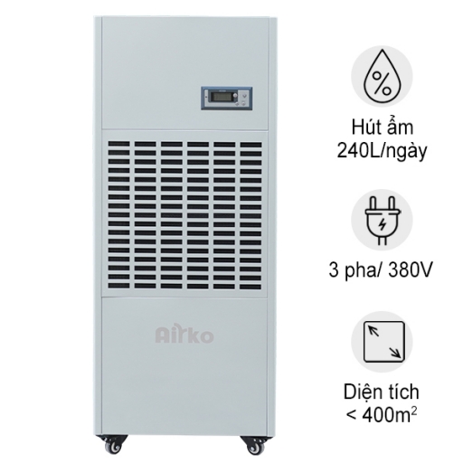 Máy hút ẩm công nghiệp Airko DP-10S (240lít/ ngày)