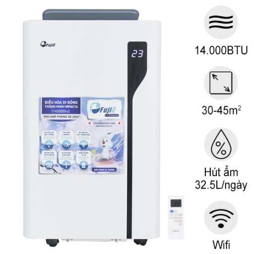 Máy điều hòa di động thông minh FujiE MPAC14 (14000BTU-1.6 HP)