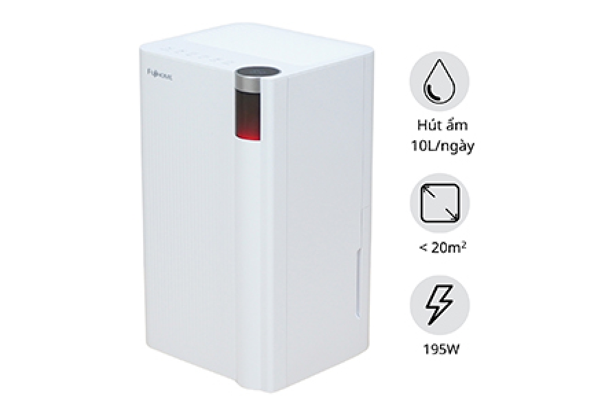 Máy Hút Ẩm Dân Dụng Fujihome DH10NEW