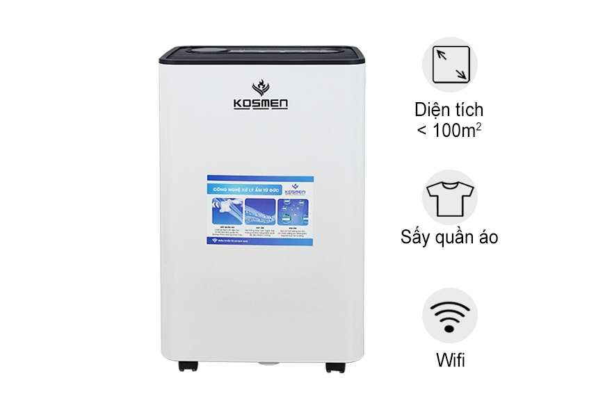 Máy hút ẩm Kosmen KM-60S (60 Lít/24h)