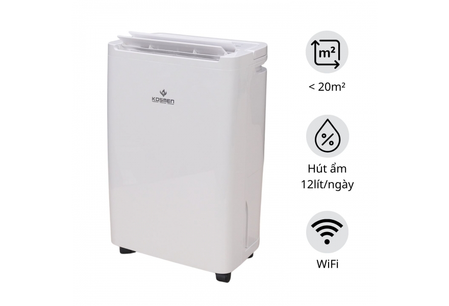 Máy hút ẩm Kosmen KM-12W (12 Lít/24h)