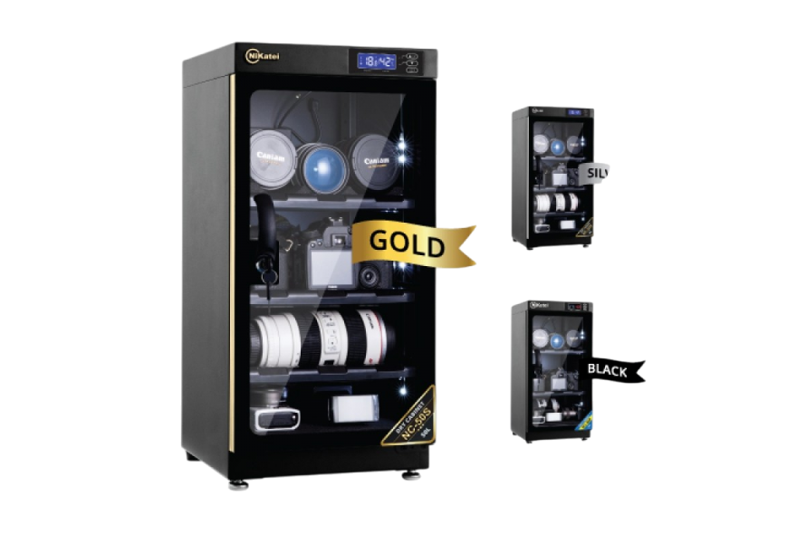 Tủ chống ẩm Nikatei NC-50S ( Gold/ Silver/ Black)