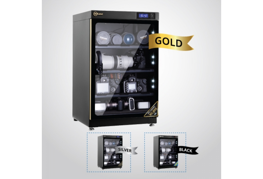 Tủ chống ẩm Nikatei NC-80S (Gold/ Silver/Black)