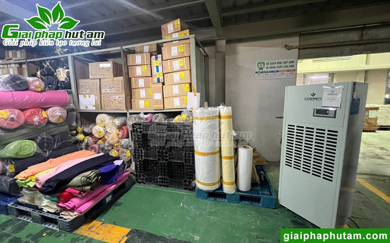 Hình ảnh lắp đặt máy hút ẩm tại Công ty TNHH Dae Yun tại Thành phố Thủ Đức