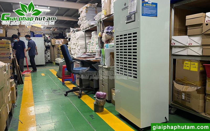 Hình ảnh lắp đặt máy hút ẩm tại Công ty TNHH Dae Yun tại Thành phố Thủ Đức