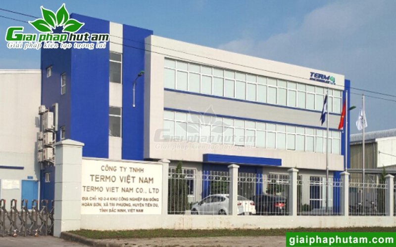 lắp máy hút ẩm bảo quản keo dán tại Bắc nịnh