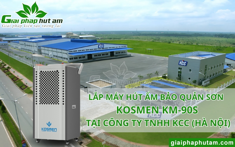 lắp máy hút ẩm bảo quản sơn tại kcc bắc ninh