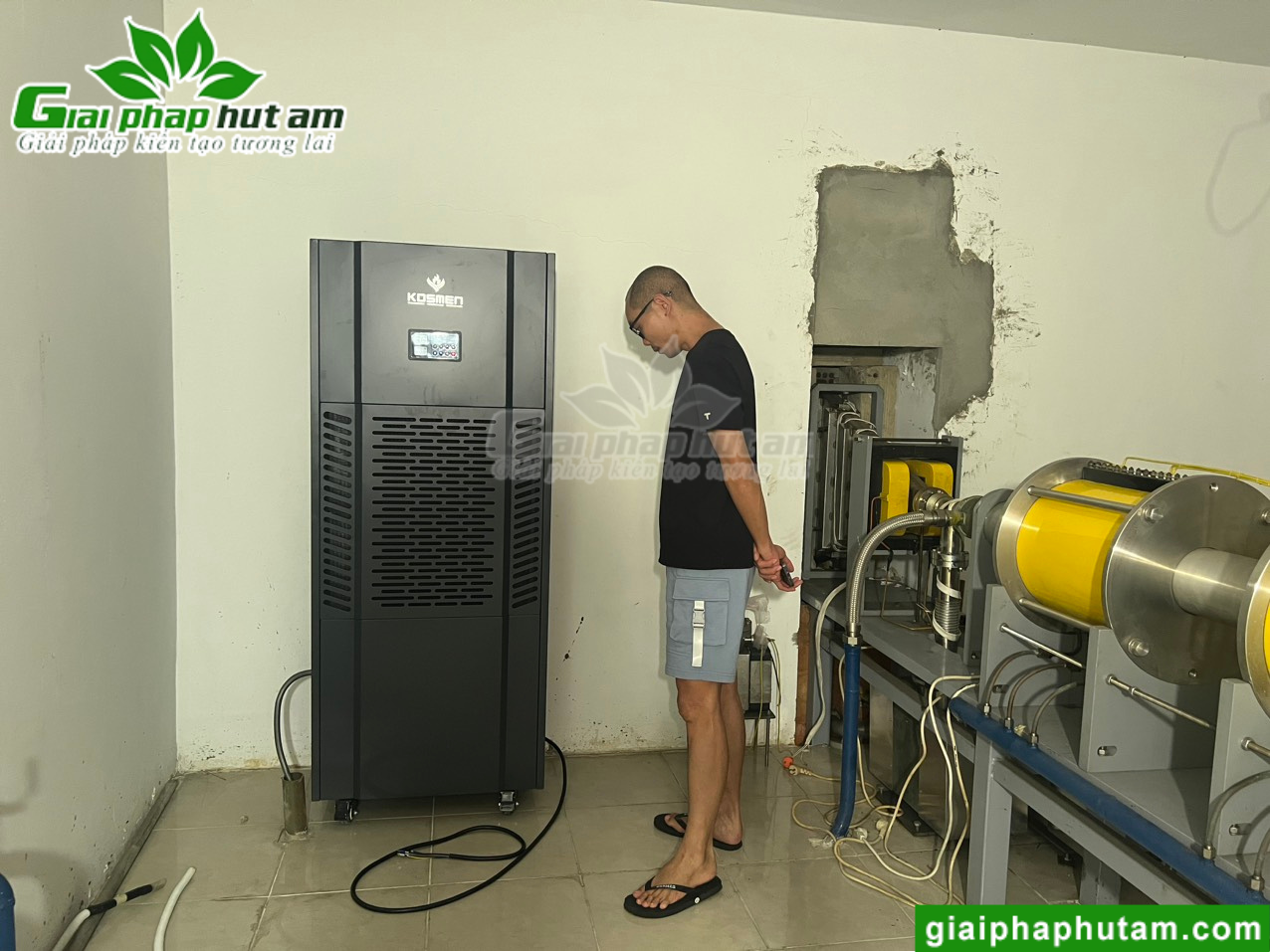 hình ảnh máy hút ẩm kosmen km-250s tại CTY TNHH Đức Tín 1