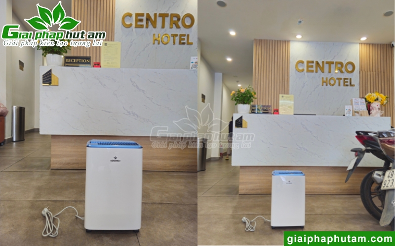 Lắp Máy Hút Ẩm Tại Khách sạn Centro Đà Lạt 2