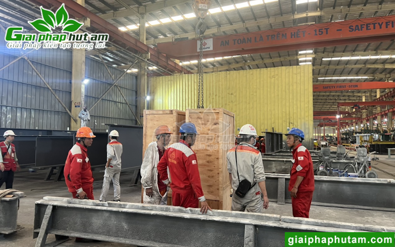 Hình ảnh dự án lắp đặt máy hút ẩm cho CTCP CKXD Đại Dũng 6