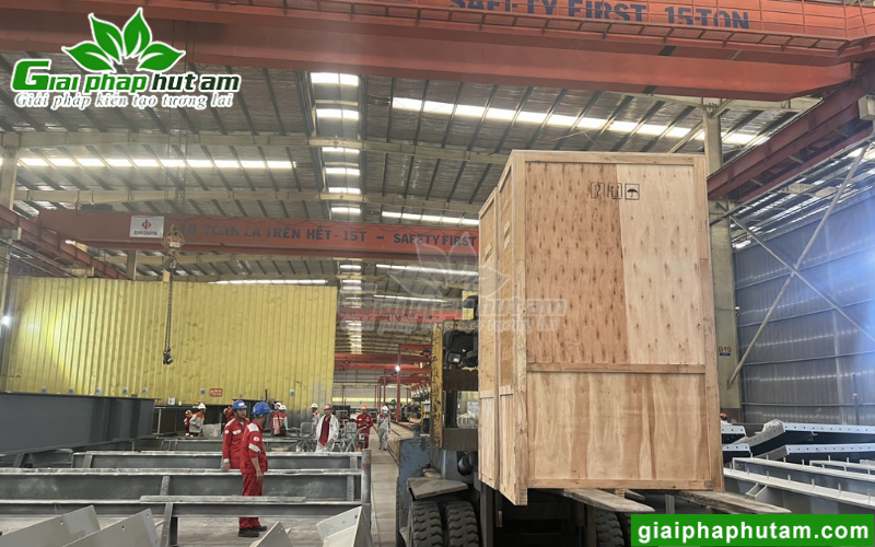 Hình ảnh dự án lắp đặt máy hút ẩm cho CTCP CKXD Đại Dũng  4