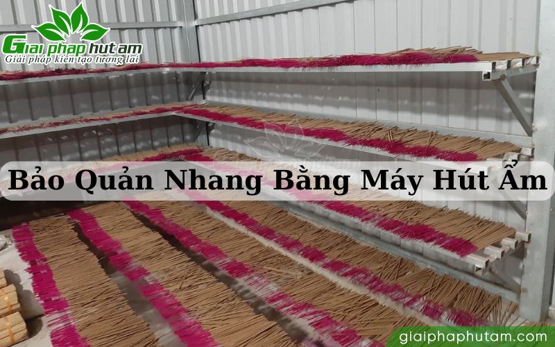 Dùng máy hút ẩm trong sản xuất và bảo quản nhang