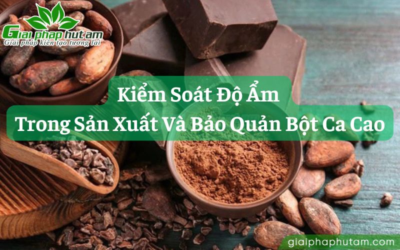 kiểm soát độ ẩm trong sản xuất và bảo quản bột ca cao