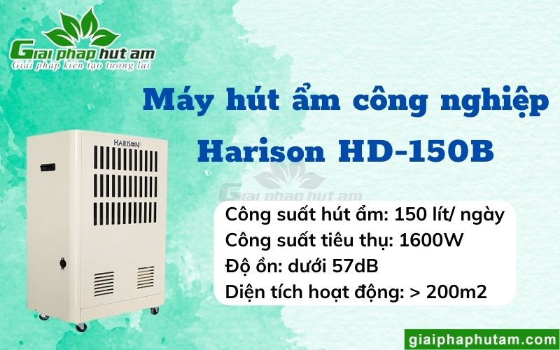 Máy hút ẩm công nghiệp Harison HD-150B