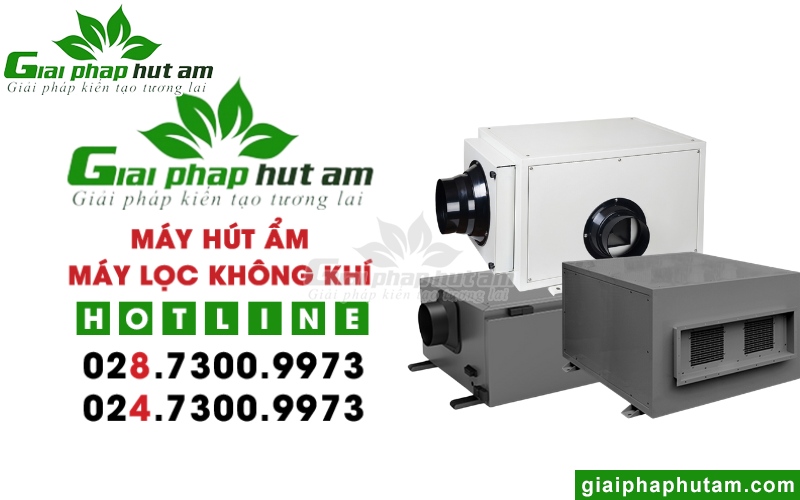 Mua máy hút ẩm treo trần chính hãng tại Hoàng Quân