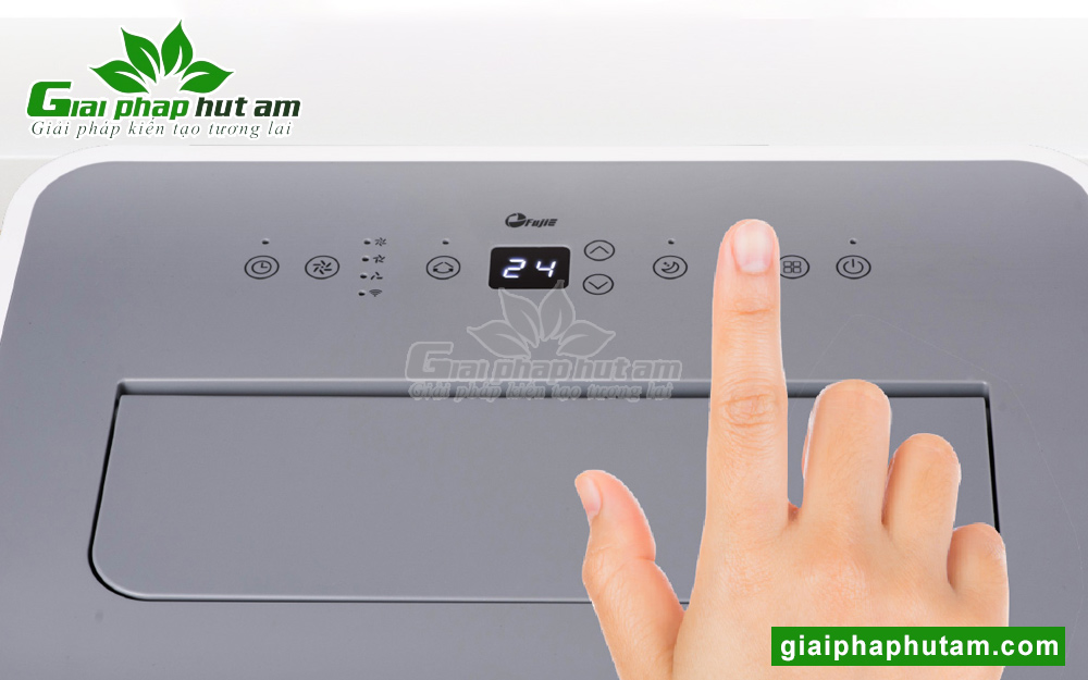 Máy lạnh di động FujiE MPAC14 sở hữu chức năng quạt với 2 chế độ tiện lợi