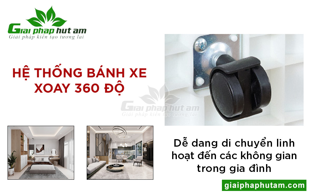 Máy lạnh di động FujiE MPAC7 sở hữu thiết kế thông minh, di chuyển linh hoạt