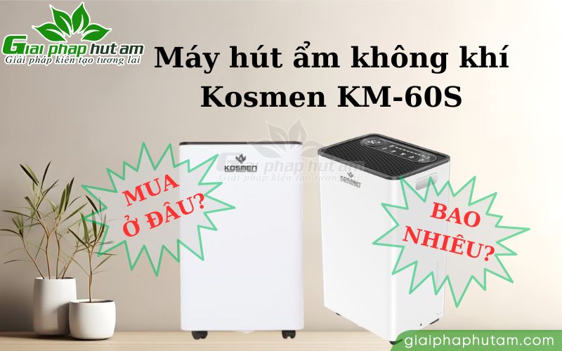 Địa chỉ cung cấp máy hút ẩm Kosmen KM-60S uy tín