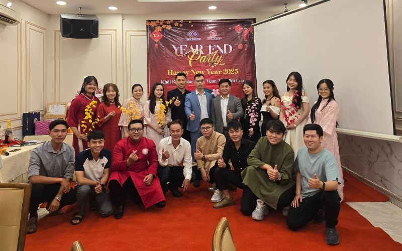 Tiệc tất niên Công ty Hoàng Quân năm 2024 tại TPHCM