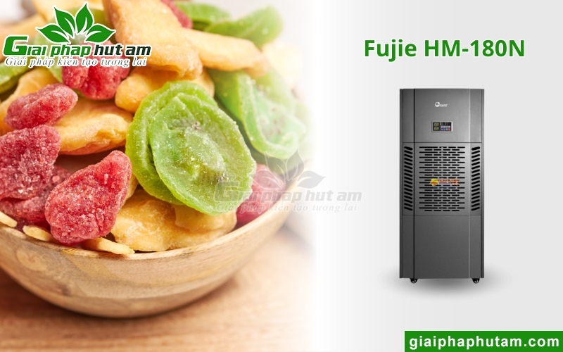 máy hút ẩm Fujie HM-180N duy trì Độ ẩm của sản phẩm sấy